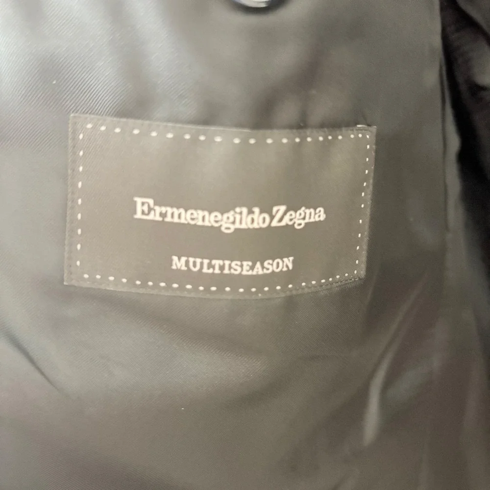 Ermenegildo Zegna Tuxedo Suit Black‎ Multiseason Mila Wool 48C 43